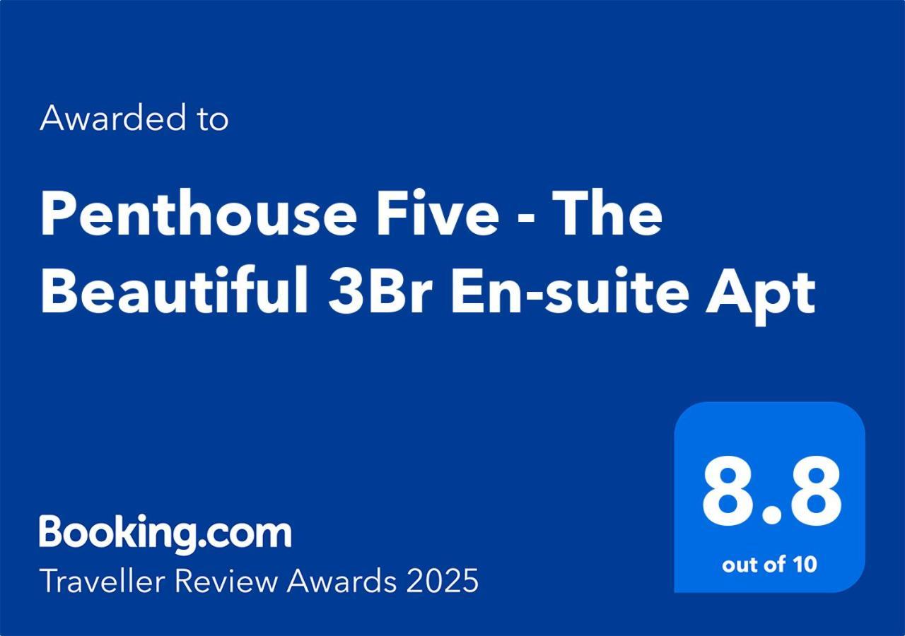 Penthouse Five - The Beautiful 3Br En-Suite Apt Mombasa Extérieur photo